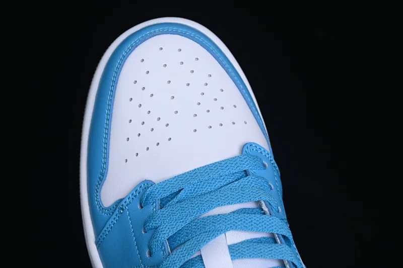 All categories Air Jordan Jordan series basketball shoes Air Jordan 1 Low Air Jordan 1 Low AJ1 Joe 1 white blue low-top cultural casual sneakers DC0774-104